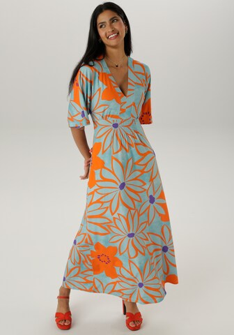 Aniston SELECTED Kleid in Blau