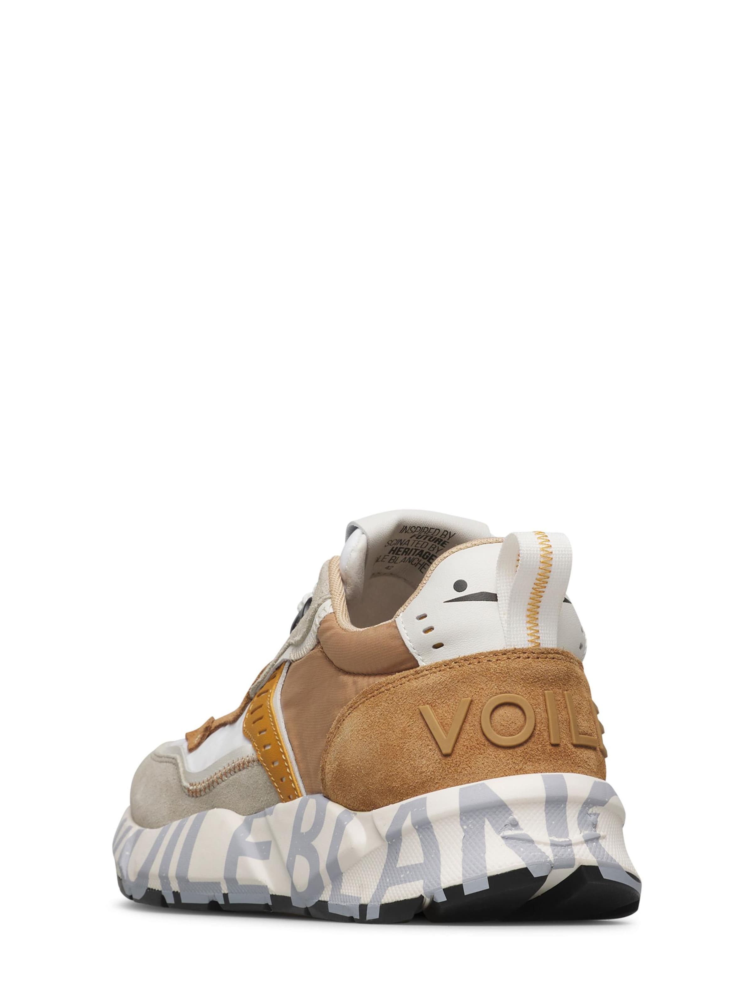 Voile blanche Platform trainers 'CLUB01.' in Brown