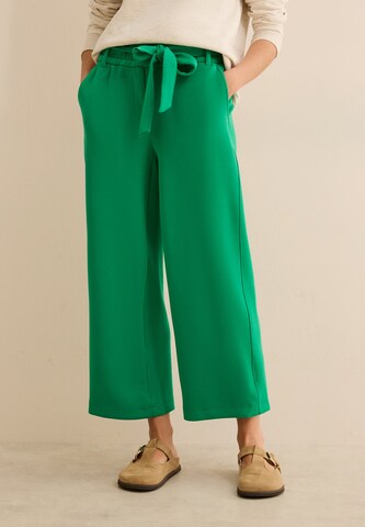 CECIL Wide leg Pants in Green