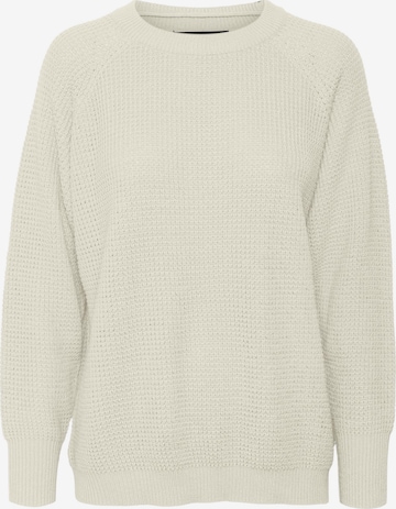 Pull-over 'Leanna' VERO MODA en beige : devant