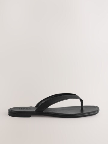 Next - Sandalias de dedo 'Forever Comfort' en negro