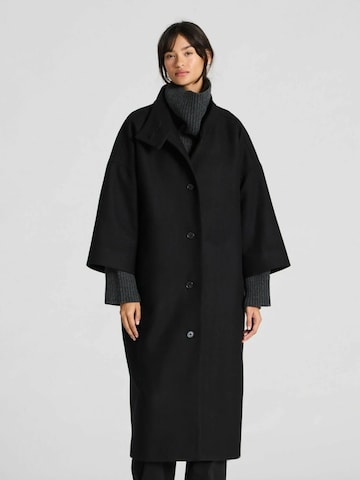 Manteau d’hiver 'Nete' Gai+Lisva en noir : devant