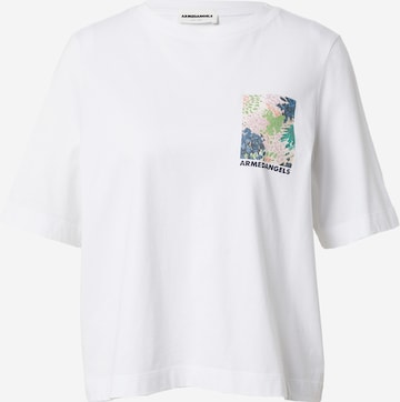 ARMEDANGELS - Camiseta 'Laya' en blanco: frente