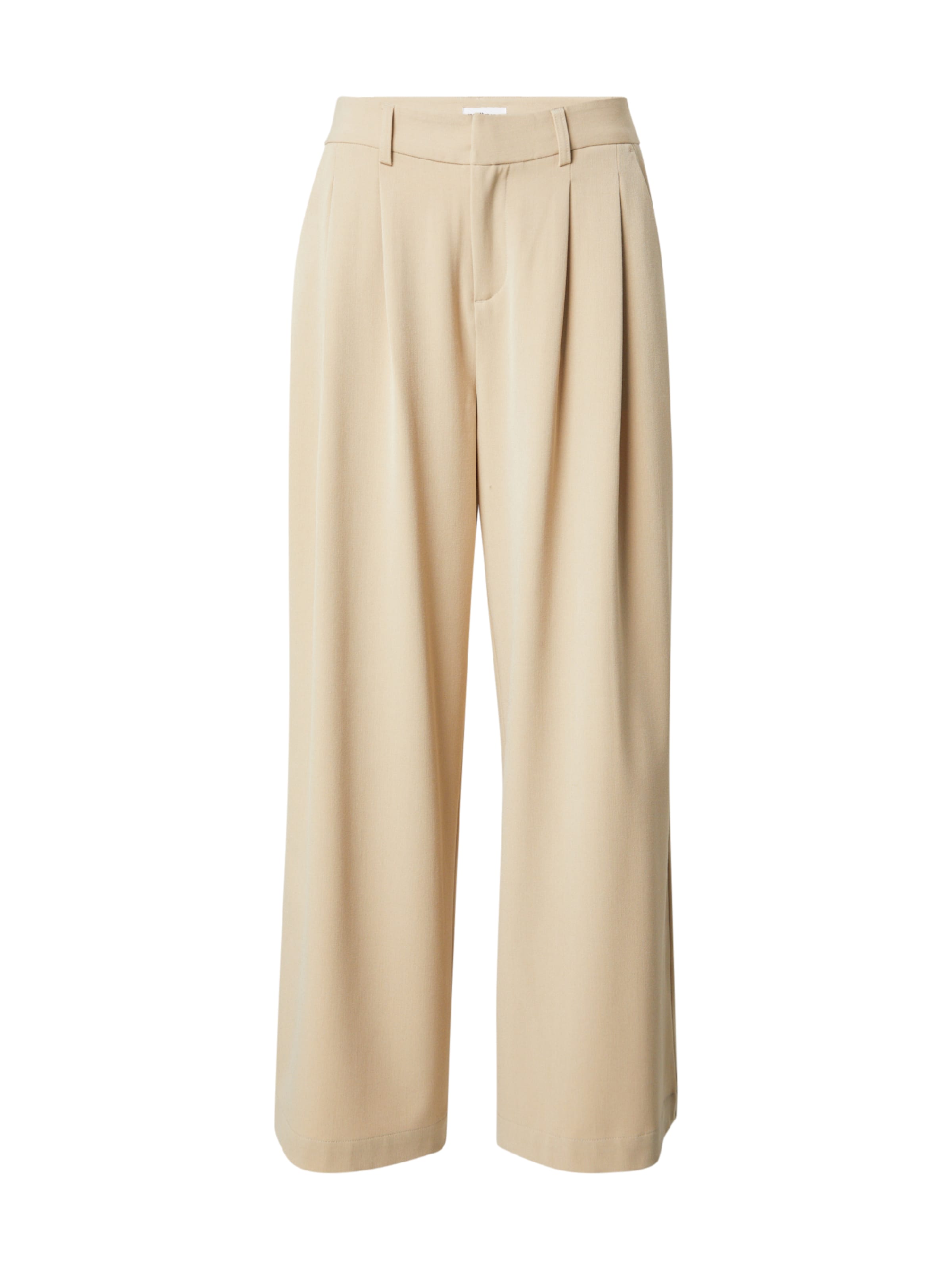 Pantaloni con pieghe millane di colore beige, Visualizzazione prodotti