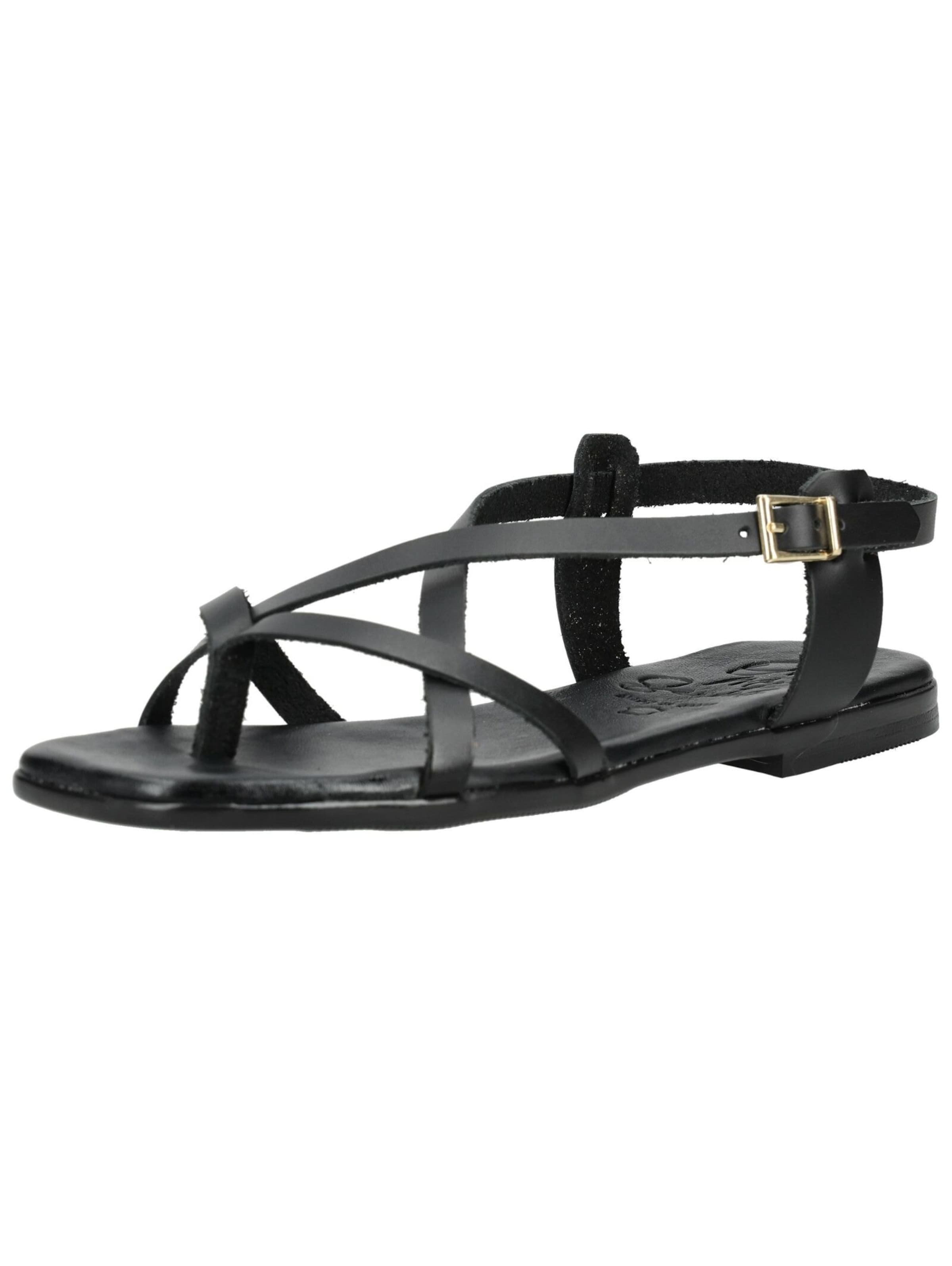 Oh! My Sandals T-bar sandals in Black: front