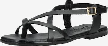 Oh! My Sandals T-bar sandals in Black: front