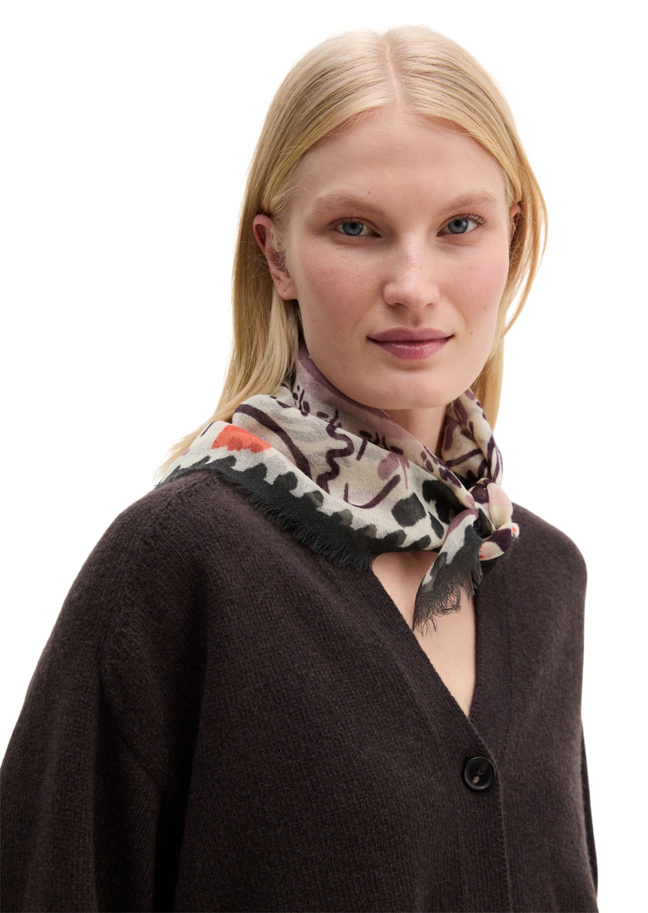 Marc O'Polo Doek in Beige: voorkant