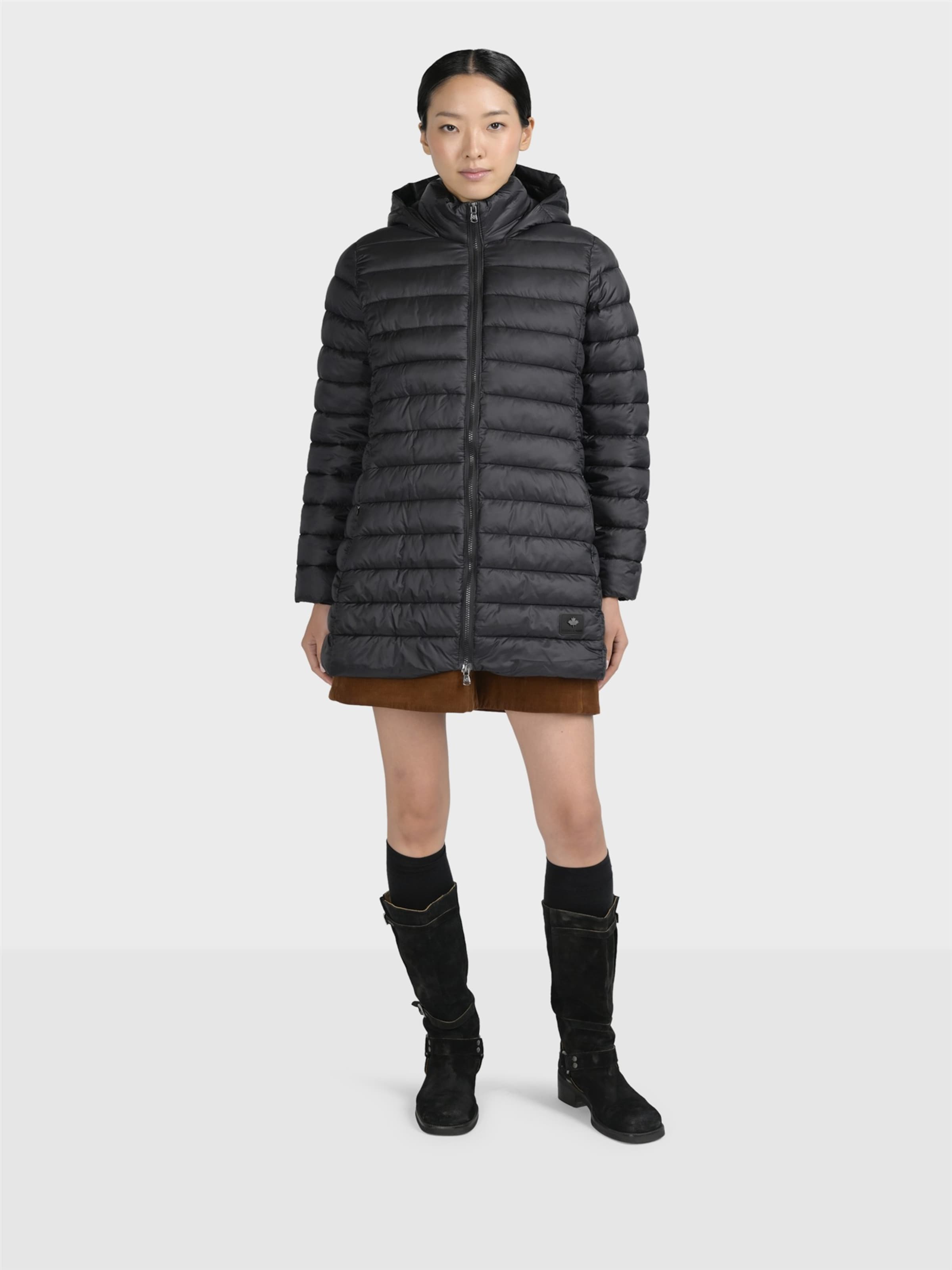 Canadian Classics Winter jacket 'Teslin' in Black: front