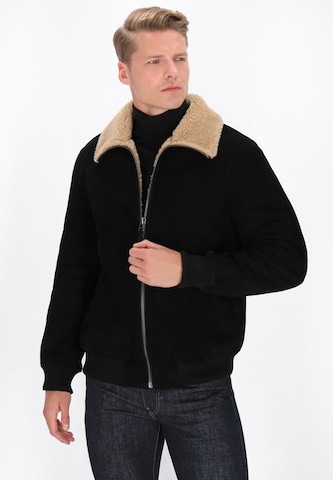 DreiMaster Vintage Between-season jacket in Black: front