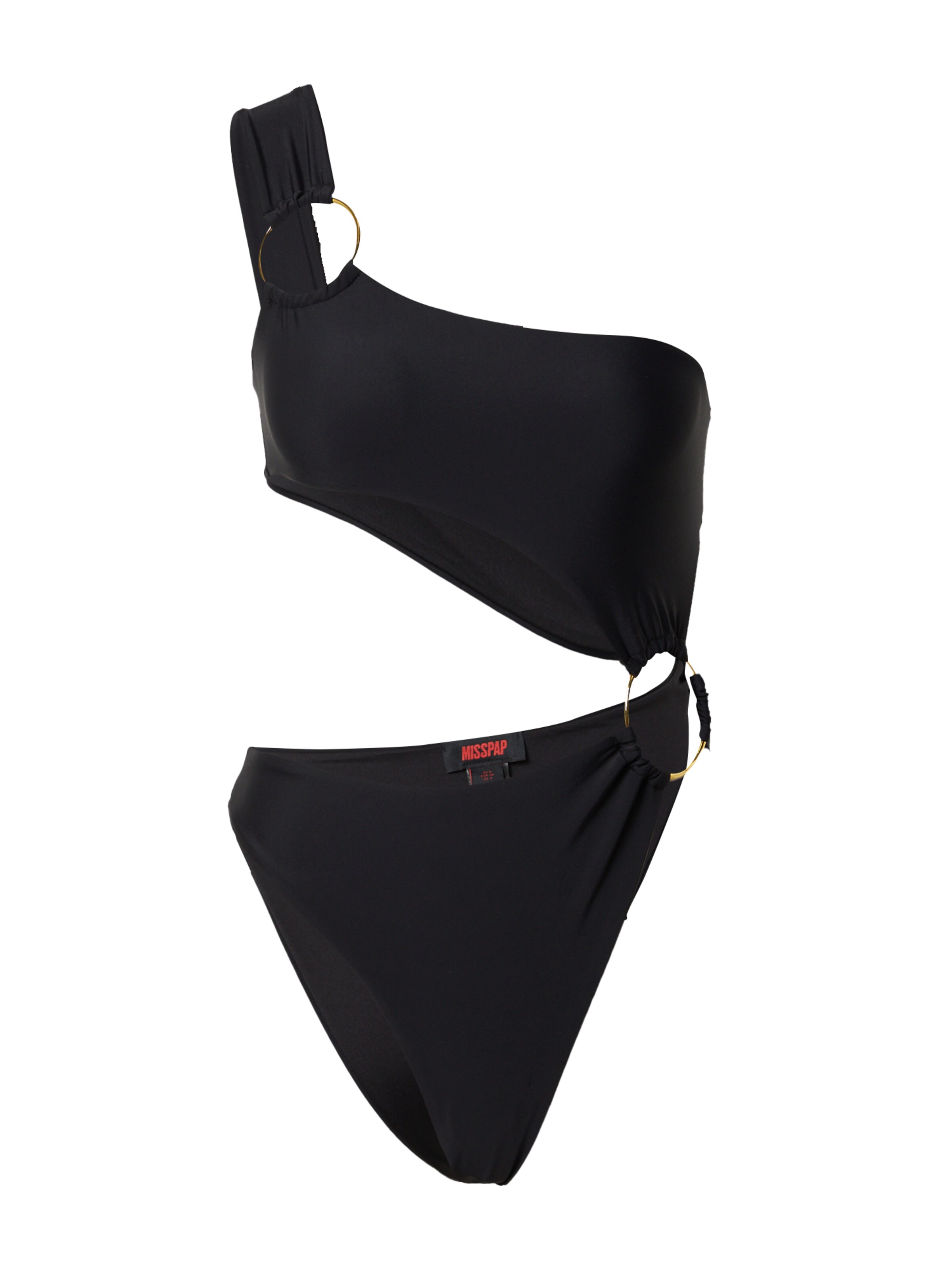 Bustier Maillot de bain Misspap en noir : devant