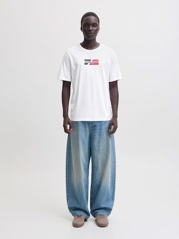 T-Shirt 'JWHCorp' JACK & JONES en blanc