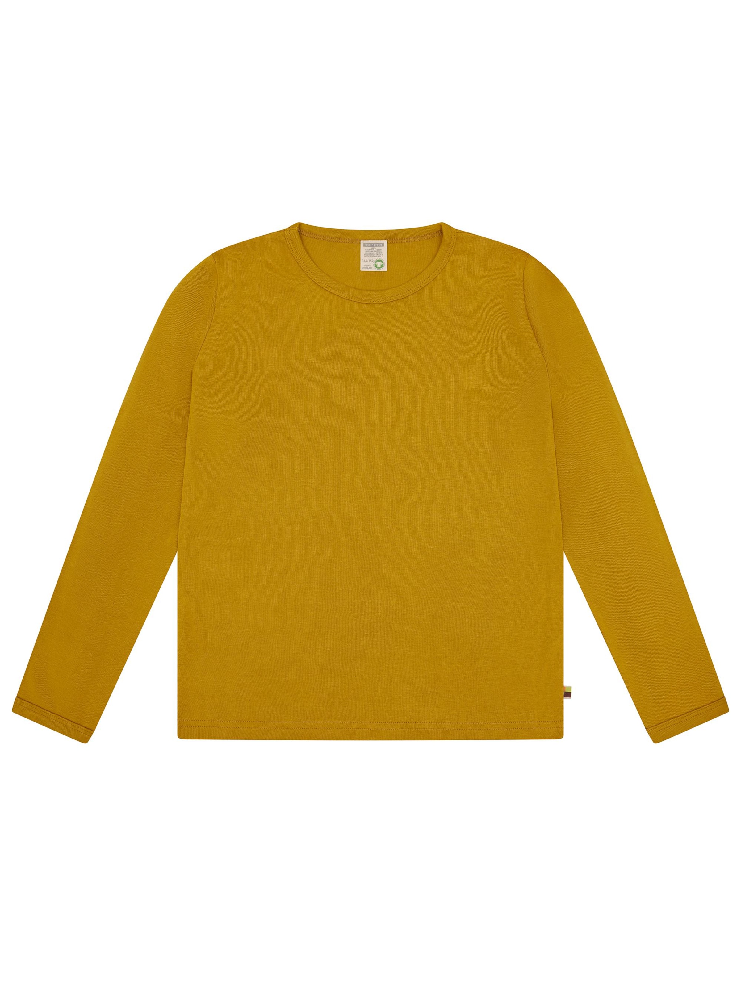 loud + proud Shirt‌‌ in Gelb: Vorderseite