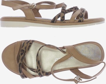 MARCO TOZZI Sandalen 37 in Beige: predná strana