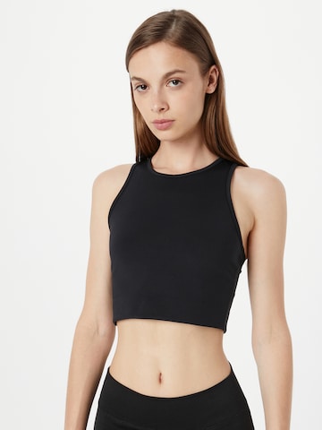 Girlfriend Collective Sports Top 'DYLAN' in Black: front