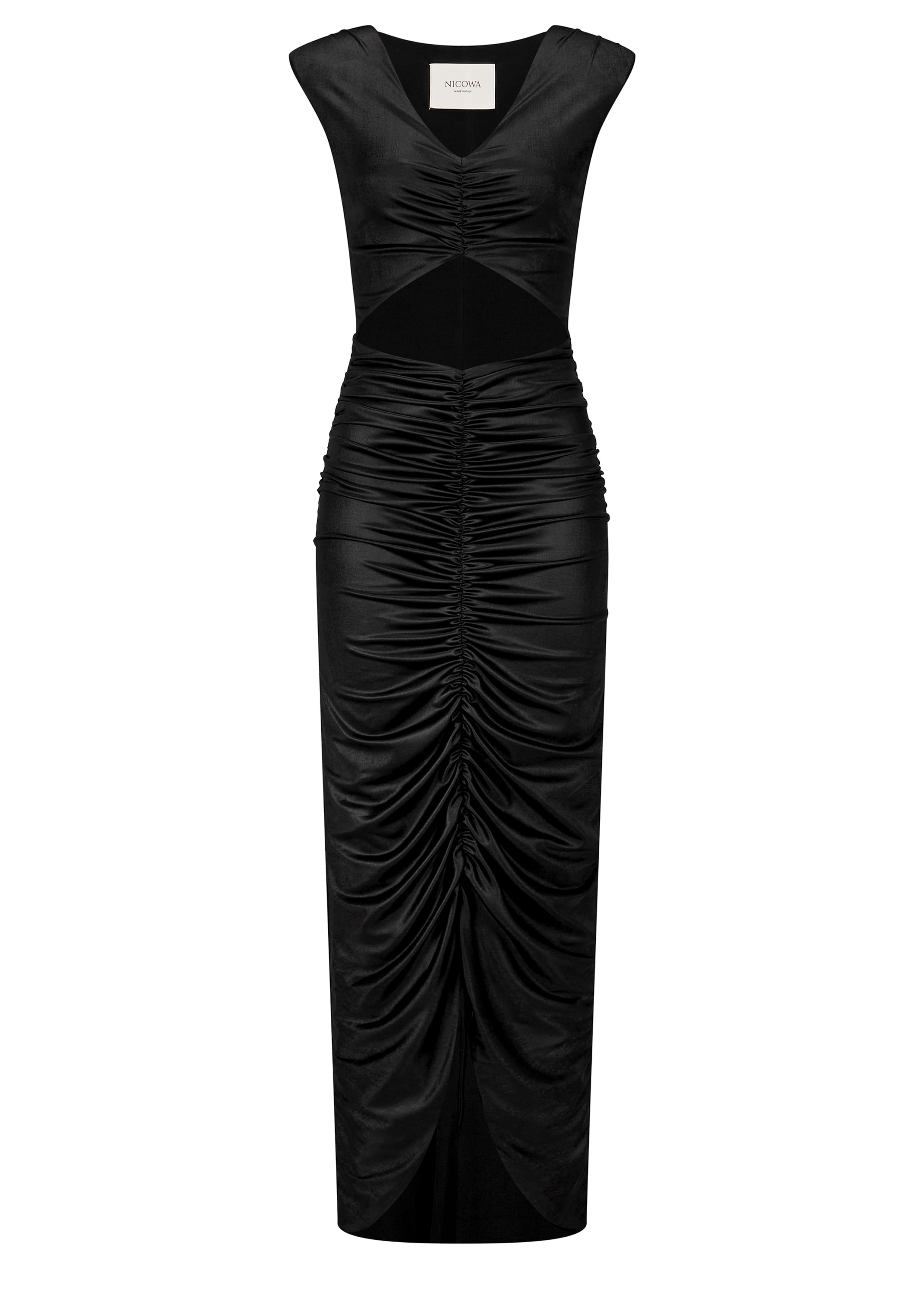 Nicowa Dress in Black: front