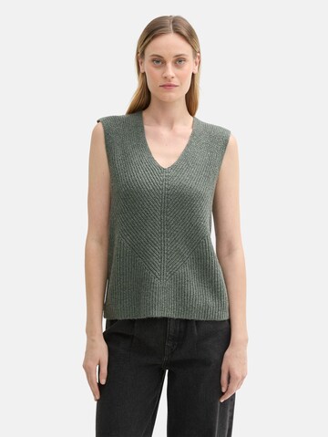 TOM TAILOR Sweater in Grey: front