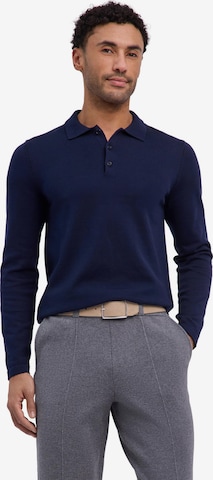 FALKE Shirt 'Pure Cotton' in Blau: Vorderseite