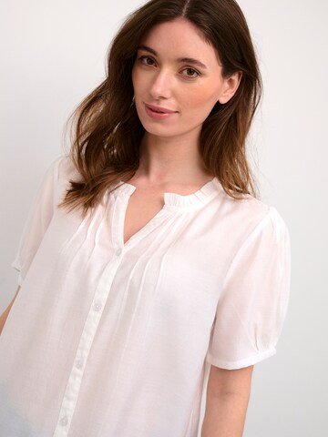 Camicia da donna 'CR Liseline' di Cream in bianco