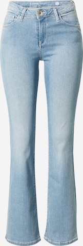 GARCIA Flared Jeans 'Celia' in Blauw: voorkant