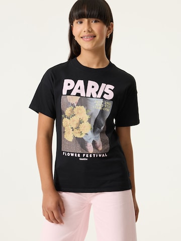 GARCIA Koszulka w kolorze czarny: przód