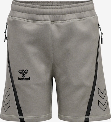 Pantalon de sport Hummel en gris : devant