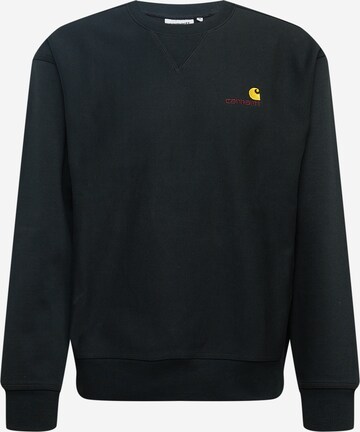 Carhartt WIP Sweatshirt 'American Script' i grå: forside