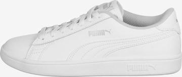 PUMA حذاء رياضي 'Smash' بلون أبيض