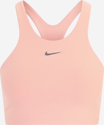 Reggiseno sportivo di NIKE in rosa: frontale