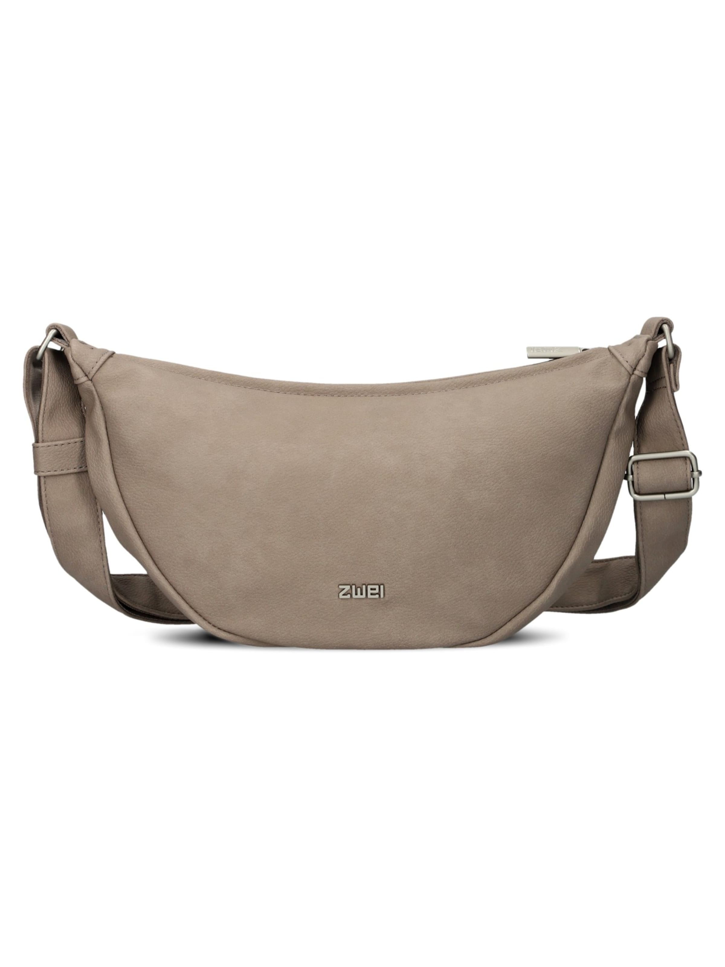 ZWEI Handbag 'MADEMOISELLE.M M50' in Brown: front