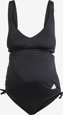 ADIDAS SPORTSWEAR Bralette Active Swimsuit 'Iconisea' in Black: front