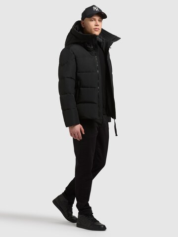 khujo Winterjacke 'Nebo' in Schwarz