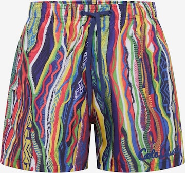 Shorts de bain 'Federici' Carlo Colucci en mélange de couleurs : devant