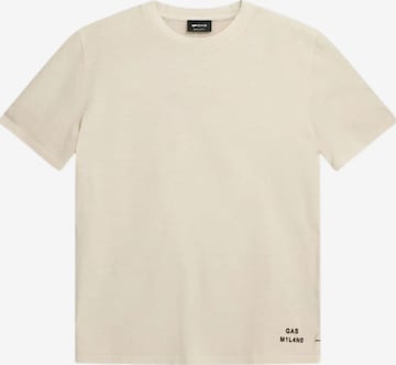 T-Shirt GAS en beige : devant