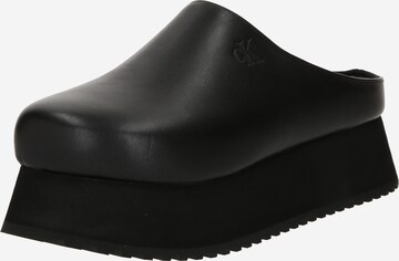 Calvin Klein Jeans Pantolette i svart: framsida