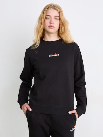ELLESSE Μπλούζα φούτερ 'Svetlana' σε μαύρο: μπροστά