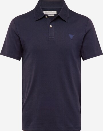 T-Shirt 'NOLAN' GUESS en bleu : devant