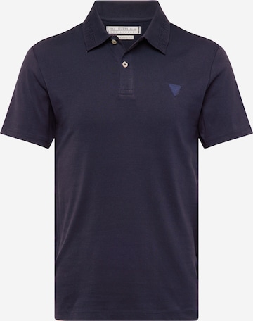 GUESS Poloshirt 'NOLAN' in Blau: predná strana