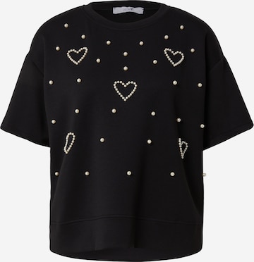 Tricou 'Ma44ria' de la Hailys pe negru: față