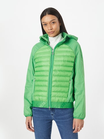 Sportalm Kitzbühel Zimní bunda – zelená: přední strana