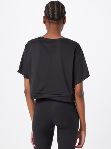 ADIDAS SPORTSWEAR Performance Shirt 'Aeroready Studio Loose ' in Black