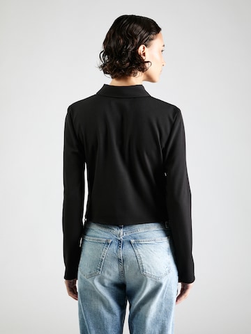 Calvin Klein Jeans Bluse i svart