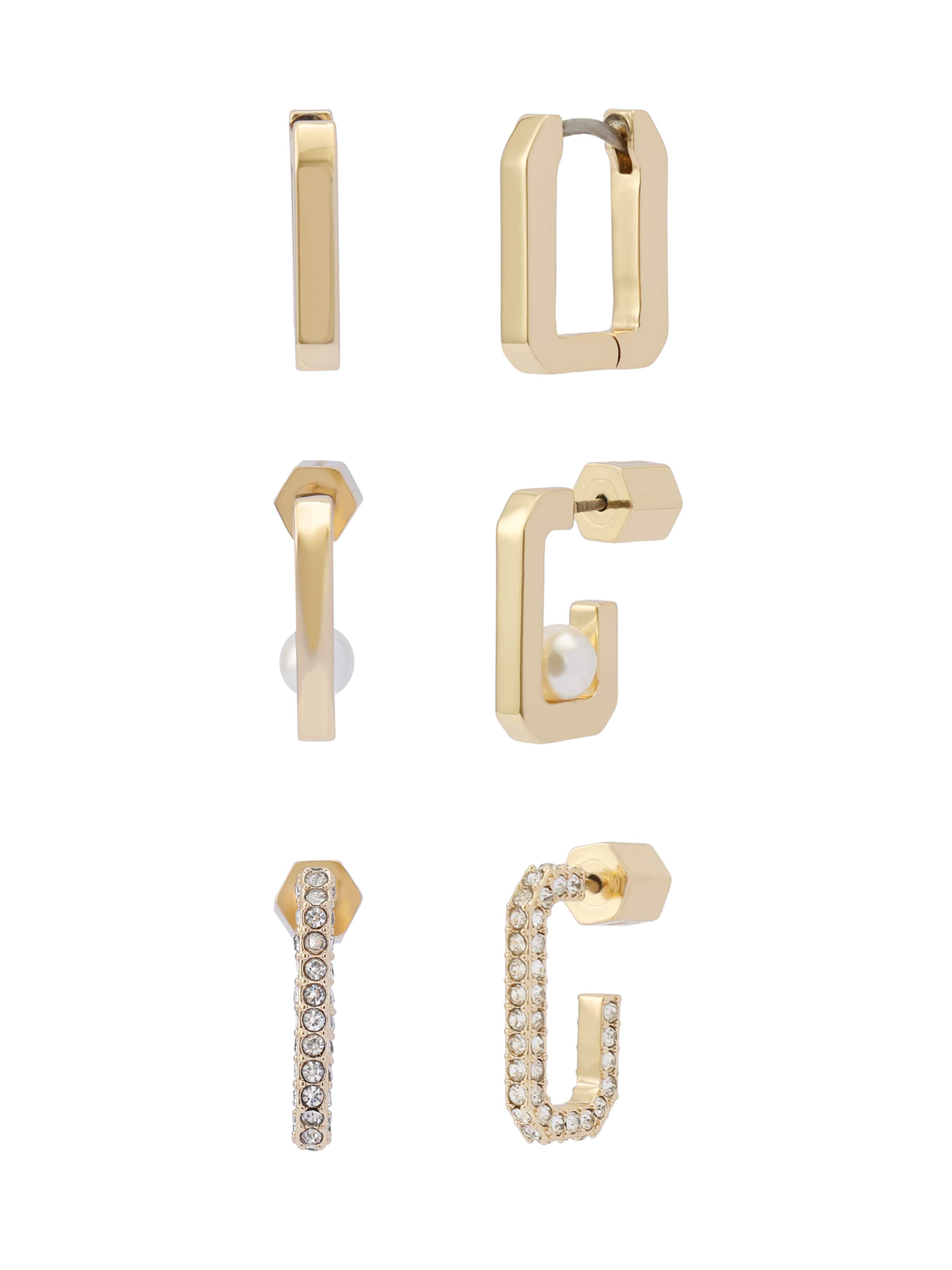 AllSaints Комплект украшений в Золотой: спереди