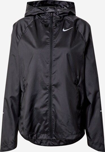 NIKE Sportjacke in schwarz / weiß, Produktansicht
