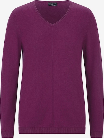 Goldner Sweater in Purple: front