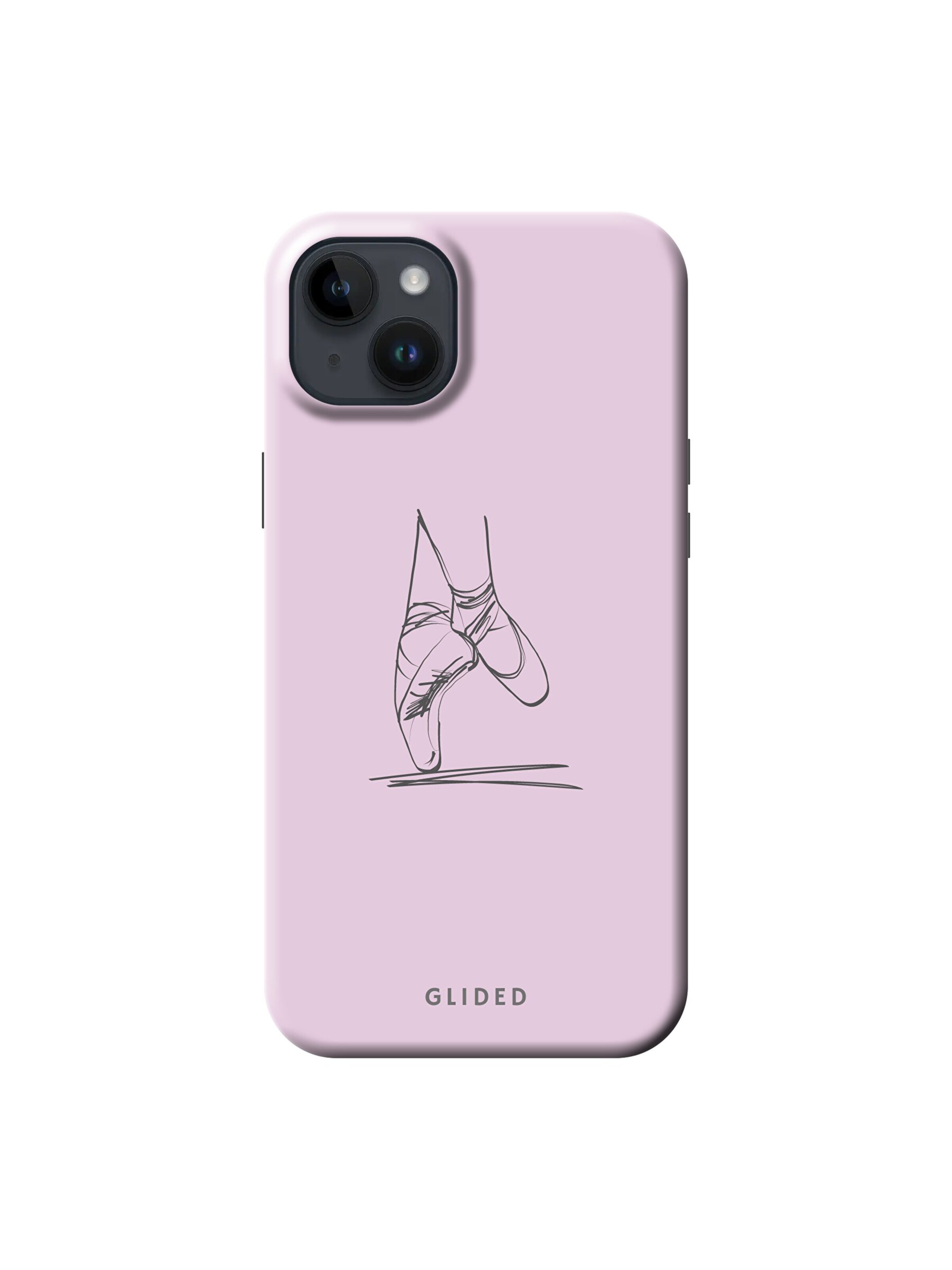 Glided Smartphone Case 'Pointe Glided Handyhülle' in Black: front
