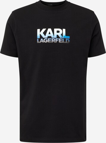 Karl Lagerfeld - Camisa em preto: frente