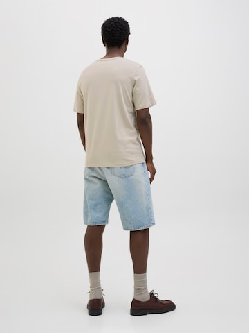 Maglietta 'JJHawaii' di JACK & JONES in beige