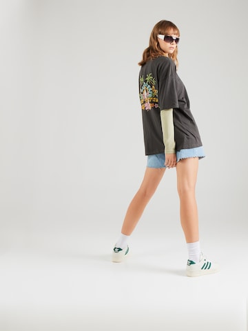 BILLABONG Oversized shirt 'IF LOST' in Black