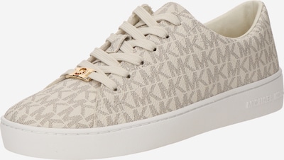 Sportbačiai be auliuko 'KEATON' iš MICHAEL Michael Kors, spalva – kremo / tamsiai ruda, Prekių apžvalga