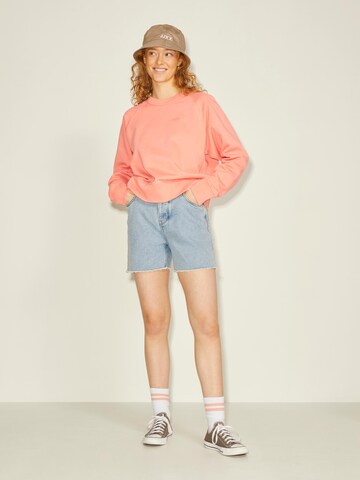 JJXX Sweatshirt 'Caitlyn' in Orange